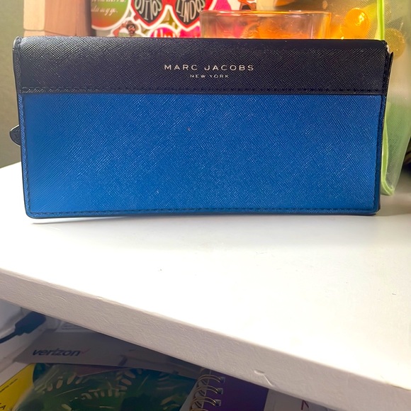 Marc Jacobs Handbags - MARC JACOBS Blue Wallet